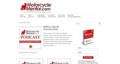 Desktop Screenshot of motorcyclementor.com